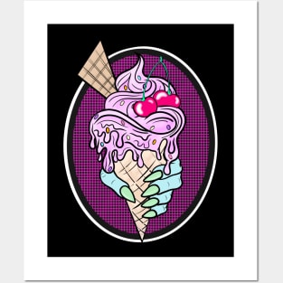 Cherry Ice-Cream Posters and Art